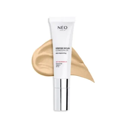 Консилер под глаза NEO MAKE UP Intense Serum Concealer 01 Porcelain высветляющий, плотное покрытие, 5 мл