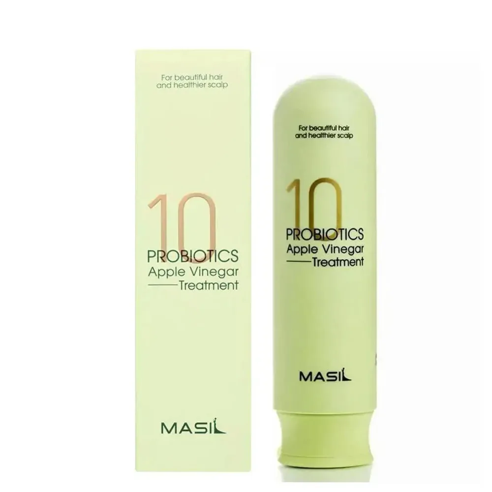 Кондиционер для волос Masil 10 Probiotics Apple Vinegar против перхоти с яблочным уксусом, 300 мл