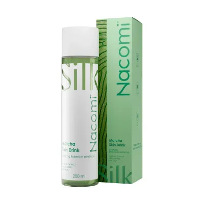 Эссенция для лица Nacomi Hydra Obsession Matcha Skin Drink освежающая балансирующая, матча и ниацинамид, 200 мл