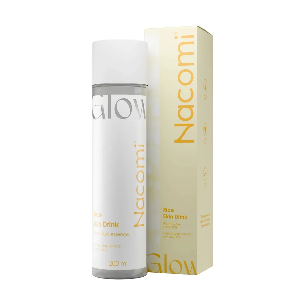 Эссенция для лица Nacomi Hydra Obsession Rice Skin Drink смягчающая успокаивающая, рис и церамиды, 200 мл