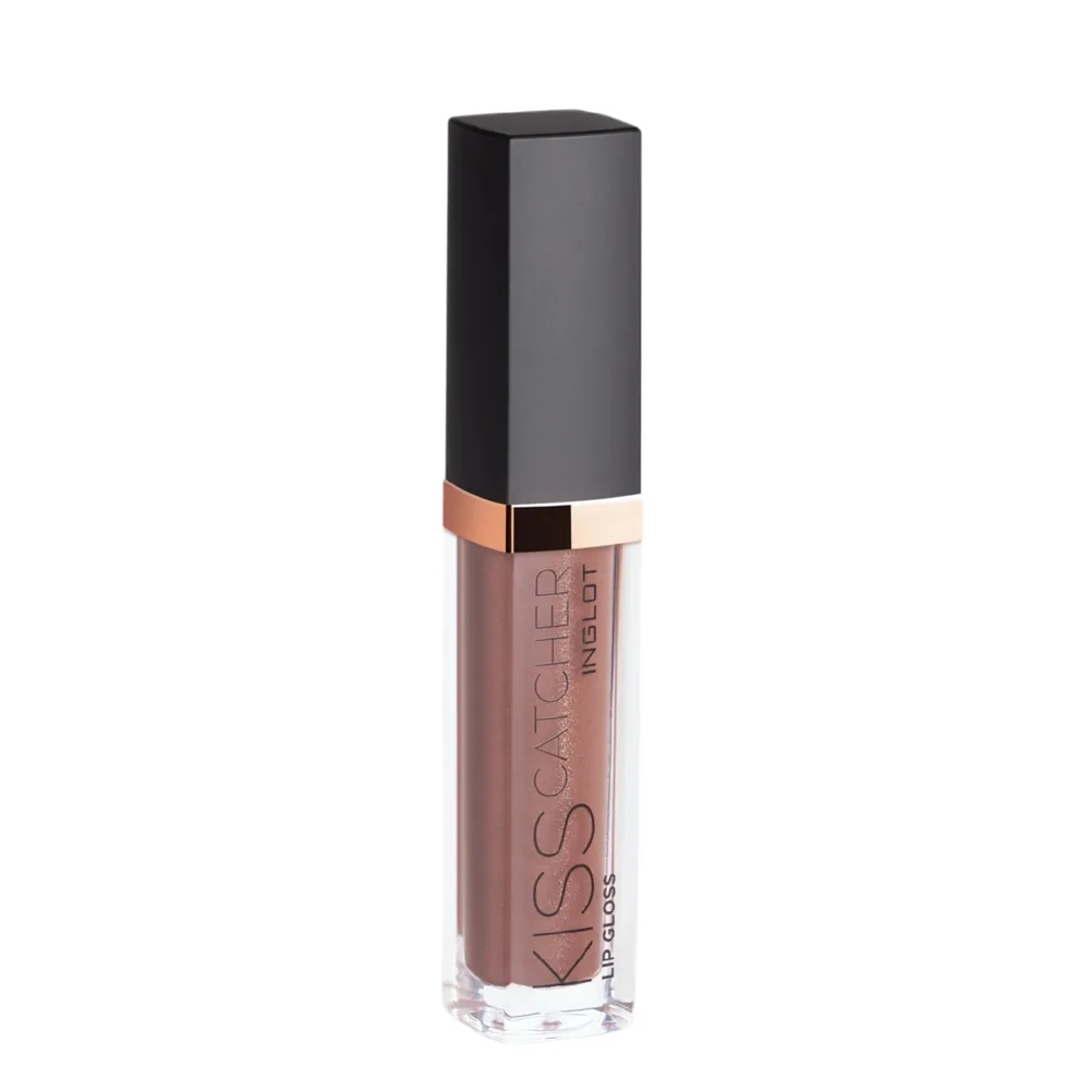 Блеск для губ Inglot KISS CATCHER SHIMMERING BROWN 36 коричневый с мерцанием, 6 мл