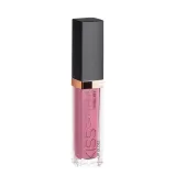 Блеск для губ Inglot KISS CATCHER SHIMMERING PINK 34 розовый с мерцанием, эффект объёма, 6 мл — фото 1