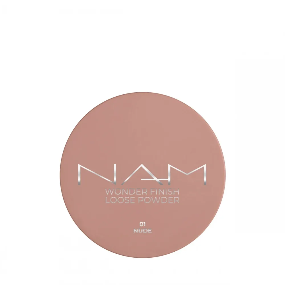Пудра для лица NAM Wonder Finish Loose Powder рассыпчатая полупрозрачная фиксирующая, оттенок 1, 8 г