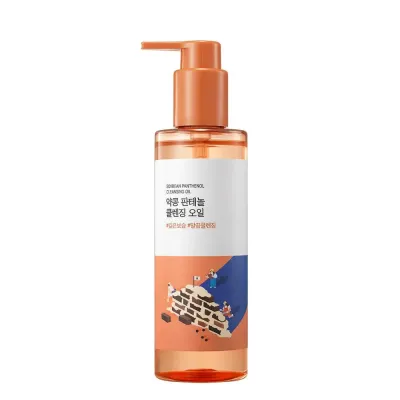Гидрофильное масло ROUND LAB Soybean Panthenol Cleansing Oil для снятия макияжа, с пантенолом и соей, 200 мл