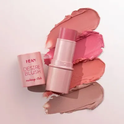 Румяна-стик для лица Hean Desire Blush кремовые коричнево-розовые Mocha Kiss, 6 г