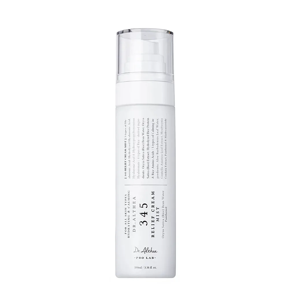 Мист для лица Dr.Althea 345 Relief Cream Mist двухфазный кремовый увлажняющий и успокаивающий, 100 мл