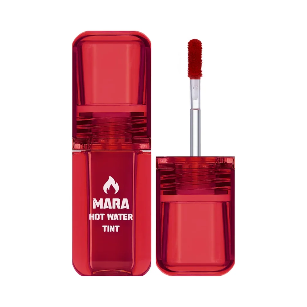 Тинт для губ Black Rouge Mara Hot Water Tint охлаждающий стойкий, оттенок Burnning Mara, 4,5 г