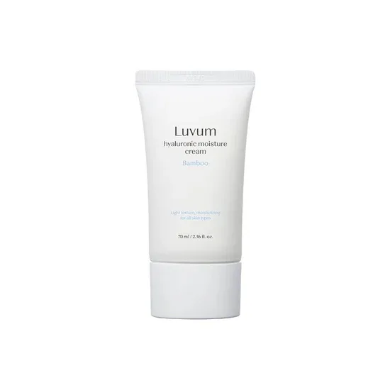 Крем для лица Luvum Bamboo Hyaluronic Moisture увлажняющий с соком бамбука и гиалуроновой кислотой, 70 мл