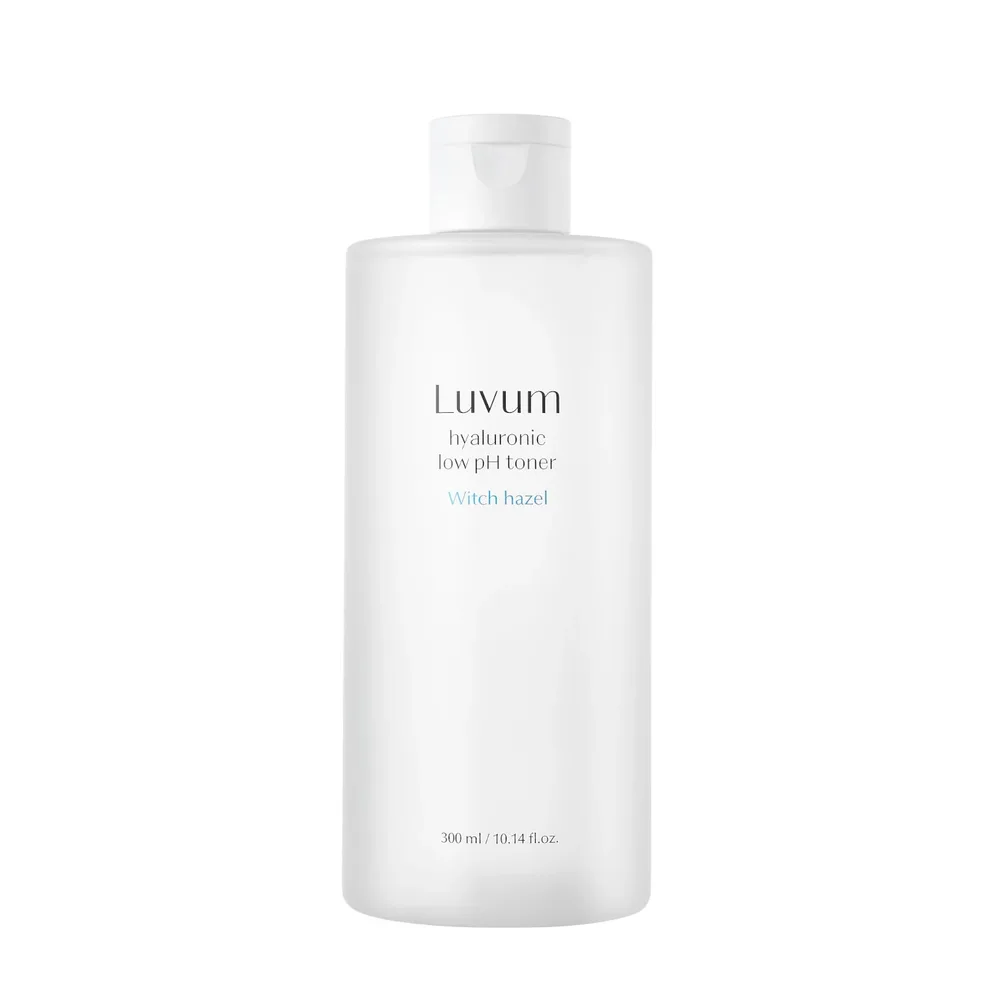 Тоник для лица Luvum Witch Hazel Hyaluronic Low pH с гамамелисом и гиалуроновой кислотой, увлажняющий, для чувствительной кожи, 300 мл