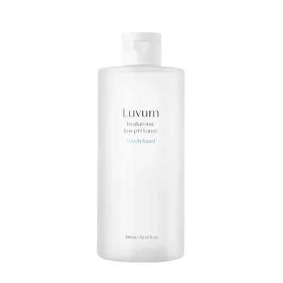 Тоник для лица Luvum Witch Hazel Hyaluronic Low pH с гамамелисом и гиалуроновой кислотой, увлажняющий, для чувствительной кожи, 300 мл