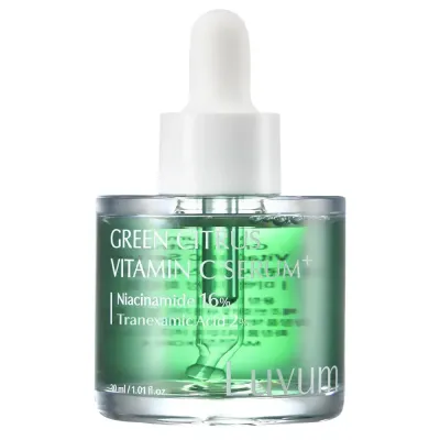 Сыворотка для лица Luvum Green Citrus Vitamin C Serum Plus с витамином C и транексамовой кислотой, 30 мл