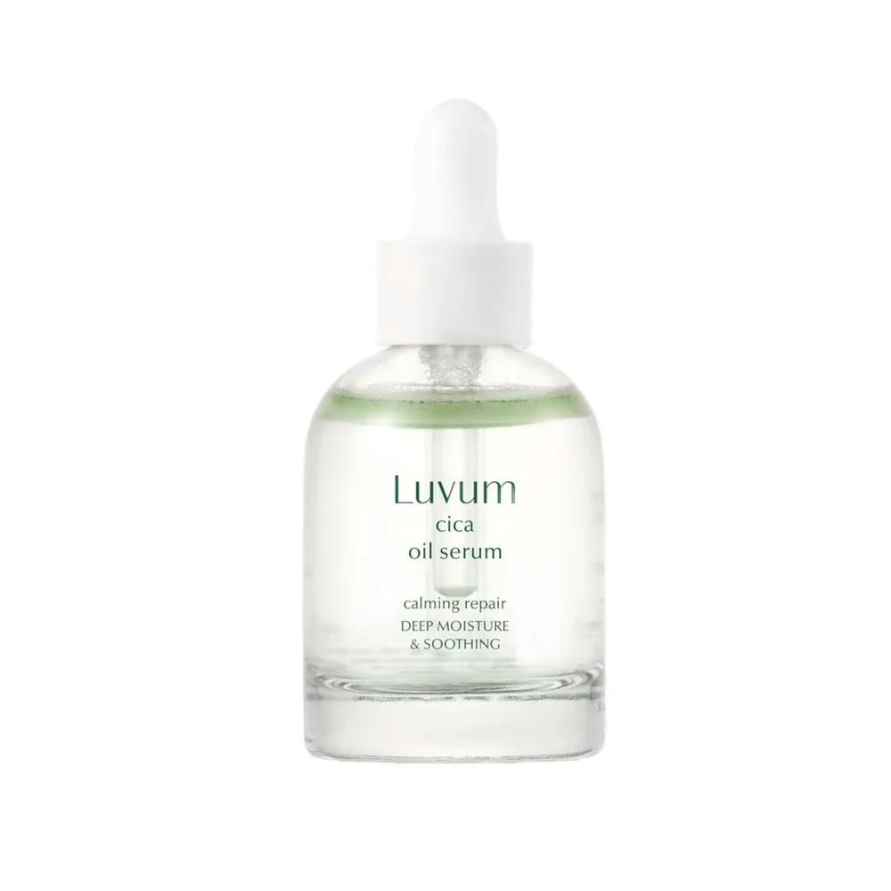 Сыворотка для лица Luvum Calming Repair Cica Oil Serum двухфазная масляная с центеллой, 30 мл