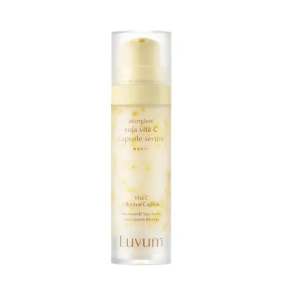 Сыворотка для лица Luvum Afterglow Yuja Vita C Capsule Serum капсульная с витамином C и ретинолом, 30 мл