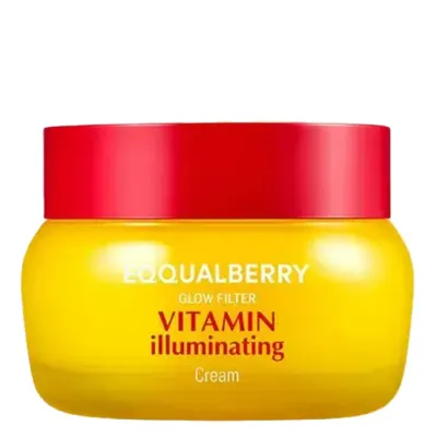 Крем для лица EQQUALBERRY Vitamin Illuminating с ниацинамидом и транексамовой кислотой, против тусклого тона, 50 мл