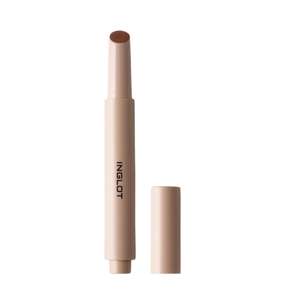 Оттеночный бальзам для губ Inglot Lip Volume Tinted Lip Balm Mocha Glow 128 ухаживающий, 2 г