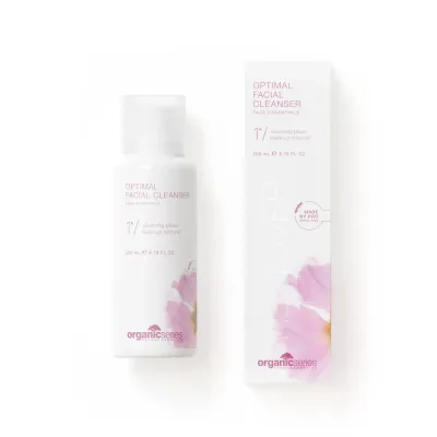 Гель для умывания Organic Series Optimal Facial Cleanser для снятия макияжа с глаз и лица, сапонины и алтей, 200 мл