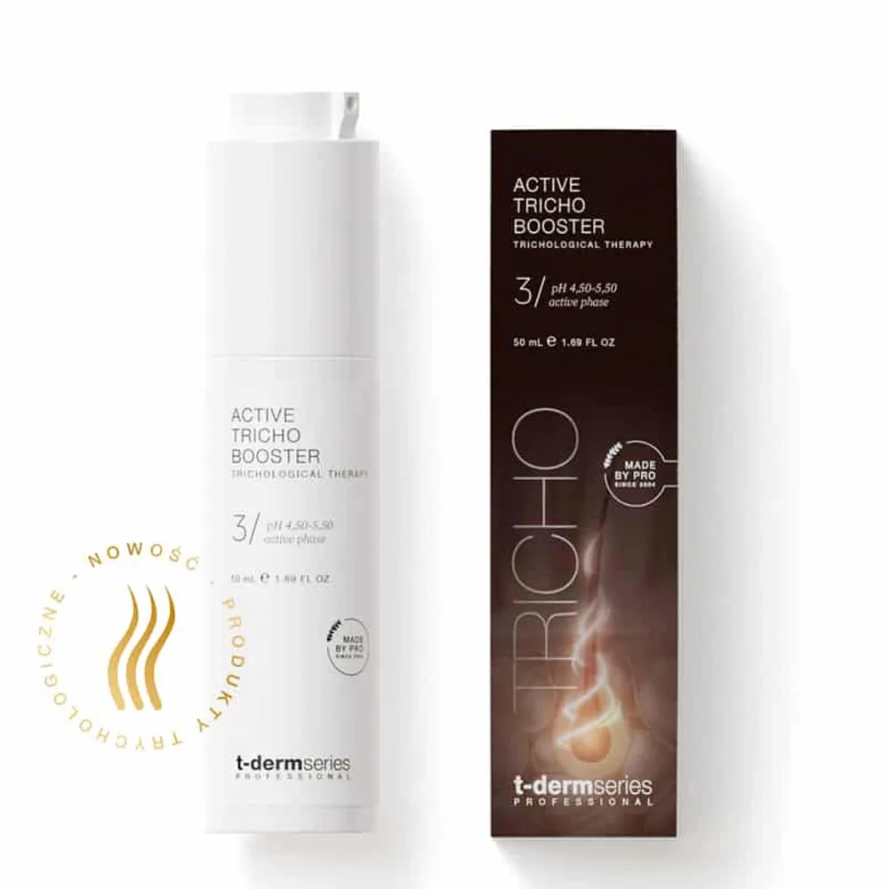 Активатор для кожи головы Organic Series Active Tricho Booster пептиды, кофеин, 50 мл