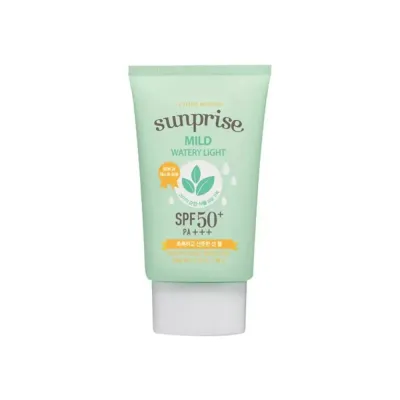 Крем солнцезащитный для лица Etude House Sunprise Mild Watery Light SPF50 PA+++ лёгкий, без белых следов, 50 г