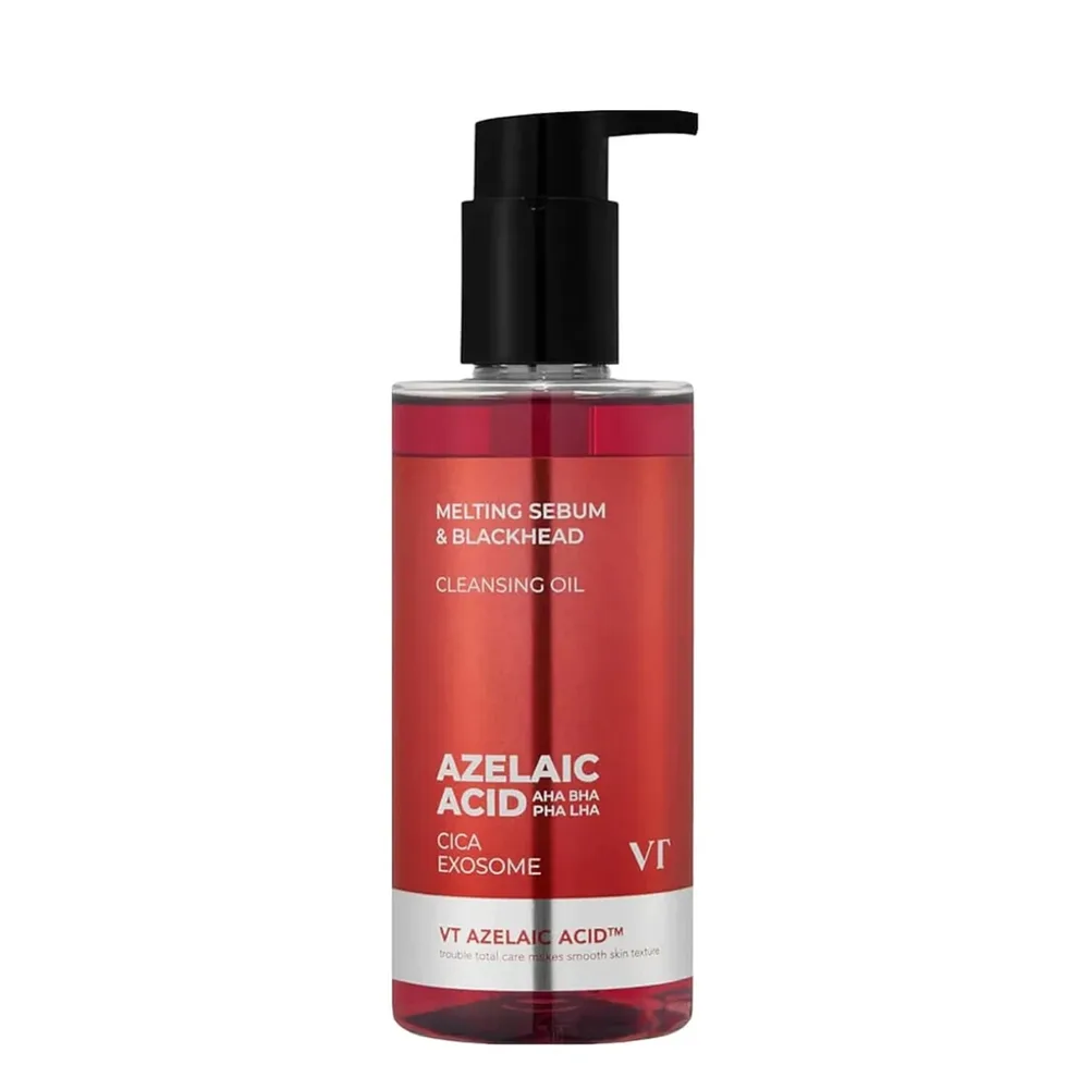 Гидрофильное масло VT Cosmetics Azelaic Acid AZ Care для снятия макияжа, для проблемной кожи, 200 мл