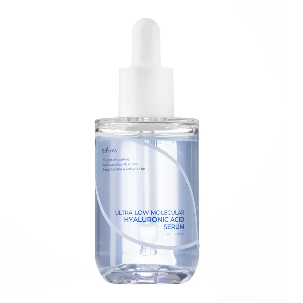 Сыворотка для лица Isntree Ultra Low Molecular с гиалуроновой кислотой и морской водой, увлажняющая, 50 мл