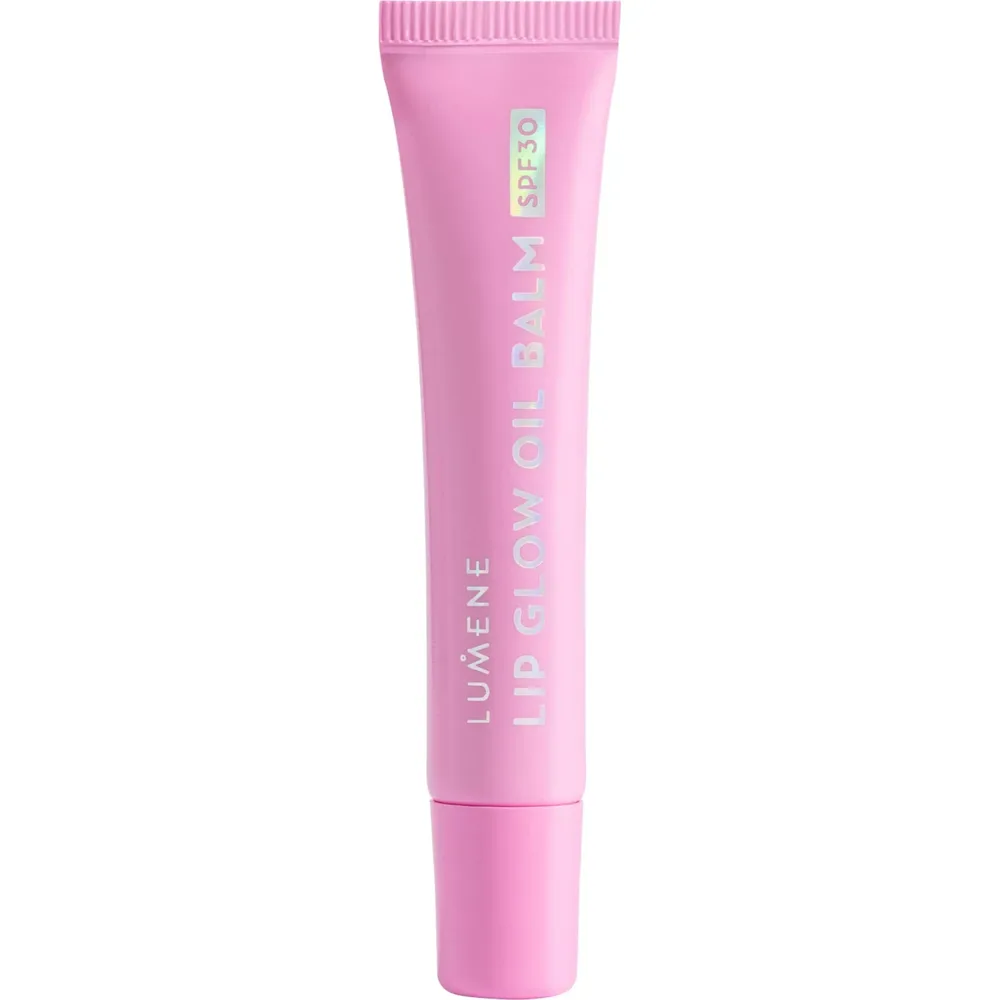 Бальзам-масло для губ Lumene Lip Glow Oil Balm SPF30 нежный розовый с защитой 2 Marshmallow, 10 мл