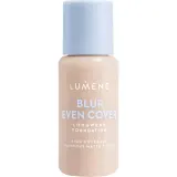 Тональный крем Lumene Blur Even Cover плотное покрытие, сияющий матовый финиш, оттенок 00, 30 мл — фото 1