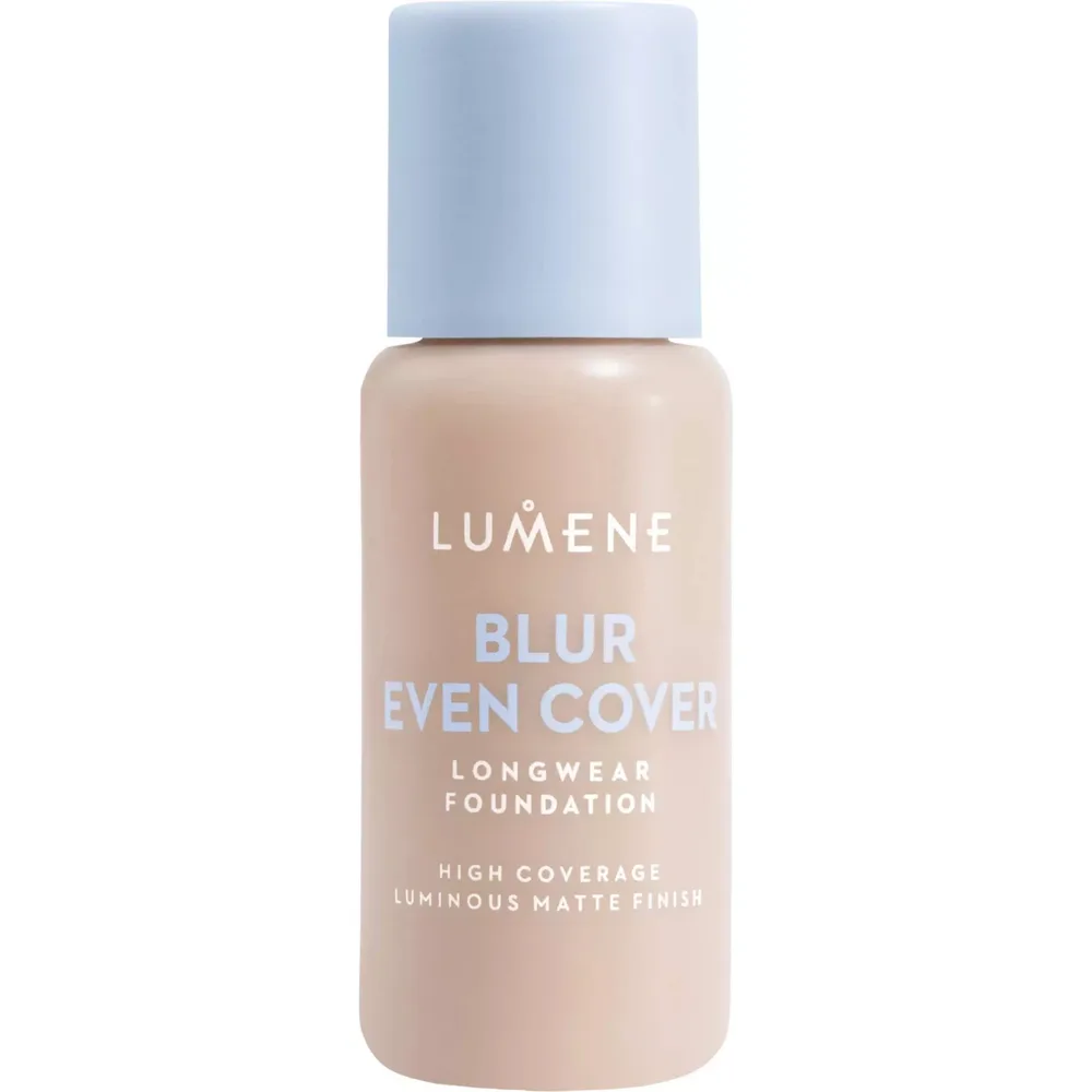 Тональный крем Lumene Blur Even Cover плотное покрытие, эффект размытия пор, оттенок 1.75, 30 мл