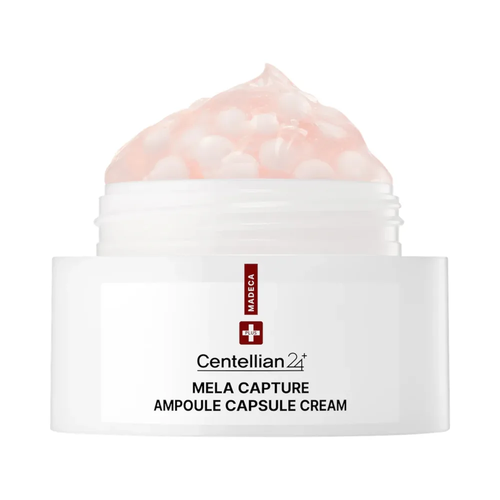 Крем для лица Centellian24 Madeca Mela Capture Ampoule Capsule с пептидами и коллагеном, для ровного тона, 55 мл