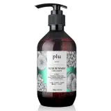 Гель для душа plu Scrub Wash Lime Grape отшелушивающий, с частицами скорлупы ореха, аромат лайма и винограда, 500 мл — фото 1