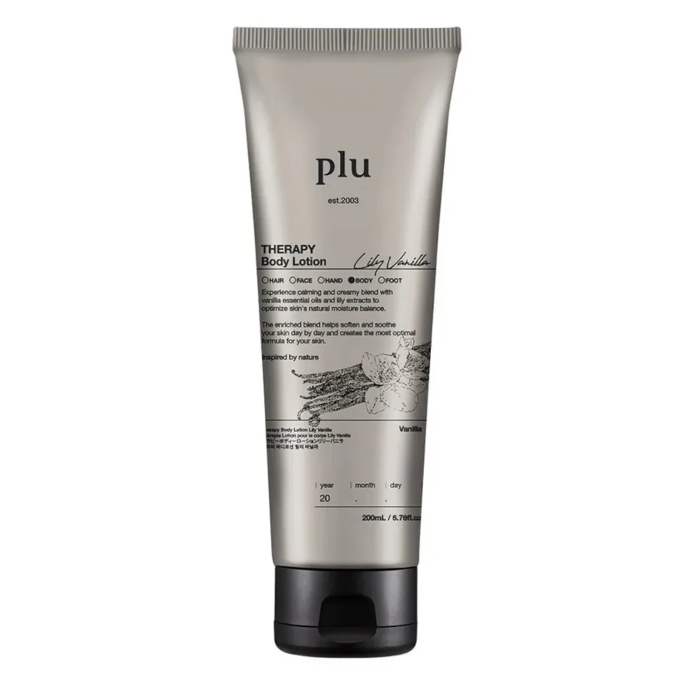 Бальзам для тела plu Aroma Body Lotion Lily Vanilla увлажняющий, для сухой и чувствительной кожи, аромат лилии и ванили, 200 мл