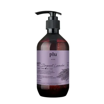 Гель для душа plu Therapy Body Wash Bergamot Lavender кремовая пена, с травяными экстрактами, аромат лаванды, 500 мл