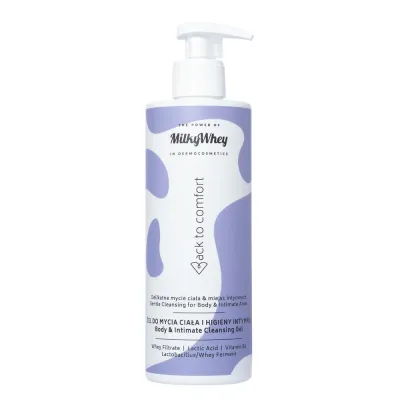 Гель для тела и интимной гигиены Back to Comfort MilkyWhey деликатный, с молочной сывороткой, 400 мл