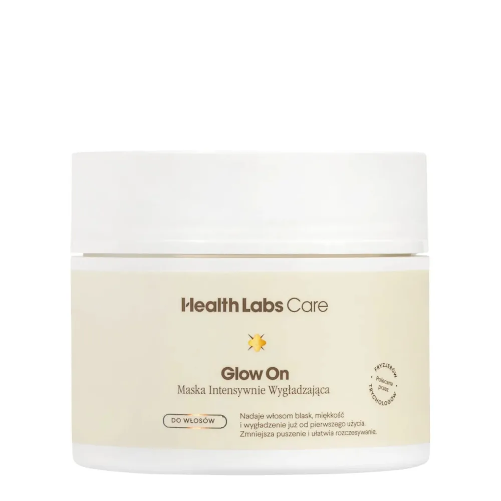 Маска для волос Health Labs Care Glow On разглаживающая, для непослушных и пушащихся волос, 200 мл