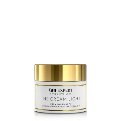 Крем-автозагар для лица TanExpert Exclusive Line The Cream Light с пантенолом и скваланом, 50 г