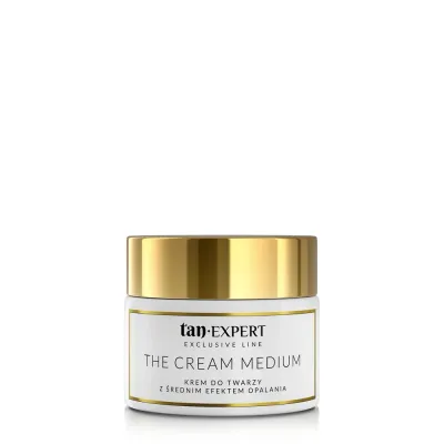 Крем-автозагар для лица TanExpert Exclusive Line The Cream Medium, средняя интенсивность, 50 г