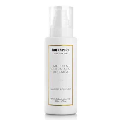 Автозагар мист для тела TanExpert Exclusive Line Invisible Body Mist прозрачная формула без разводов, 200 мл