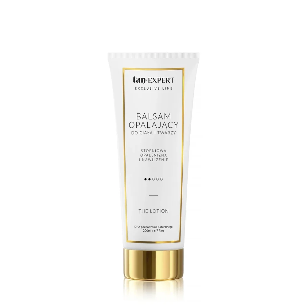 Бальзам-автозагар для тела TanExpert Exclusive Line The Lotion постепенный тон, масла и увлажнение, 200 мл