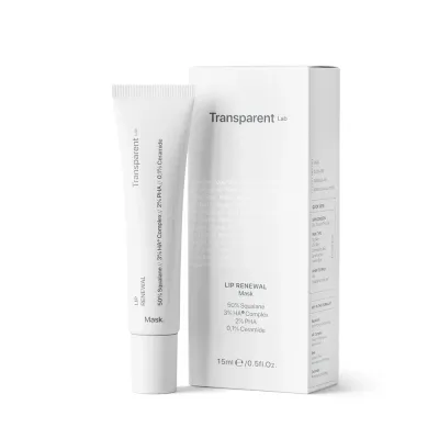 Маска для губ ночная Transparent Lab Lip Renewal Mask восстанавливающая, сквалан и масло ши, 15 мл