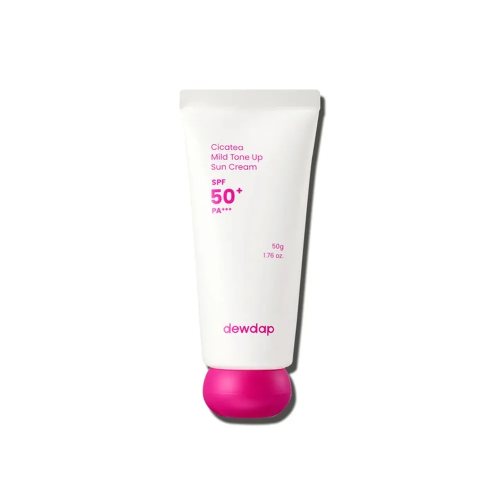 Крем солнцезащитный Dewdap Cicatea Mild Tone Up SPF50 PA+++ минеральный выравнивающий тон, 50 г