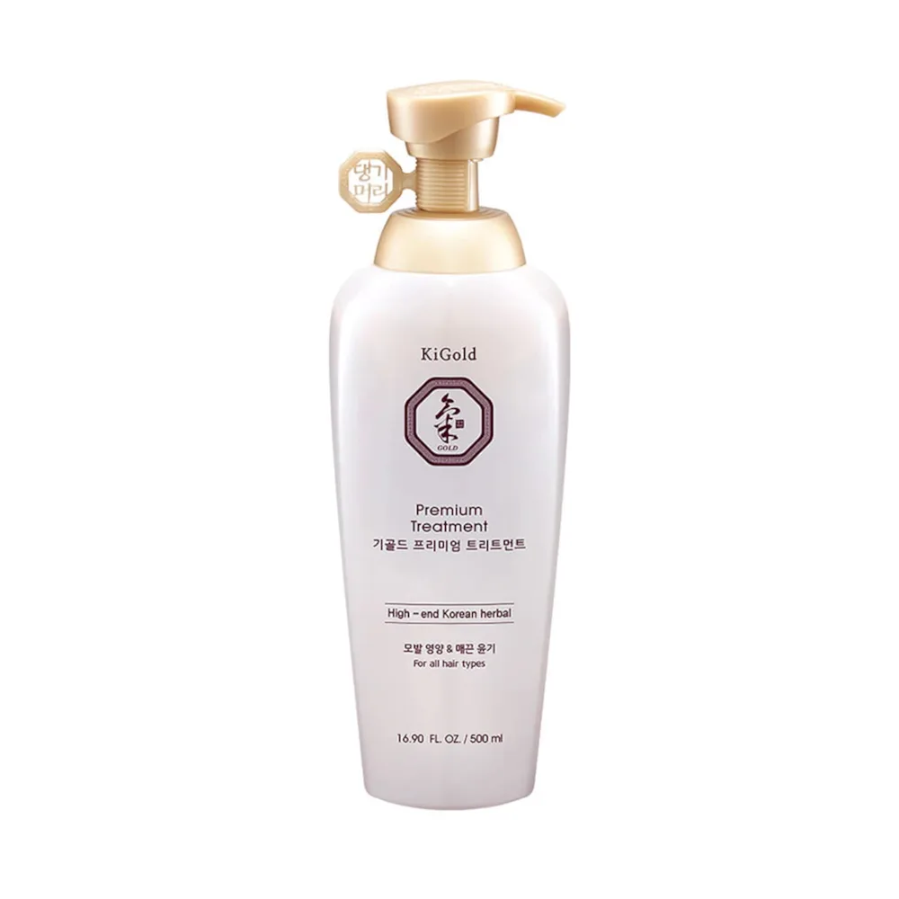 Кондиционер для волос DAENG GI MEO RI Ki Gold Premium Treatment Renewal увлажняющий, для сухих и ломких волос, 500 мл