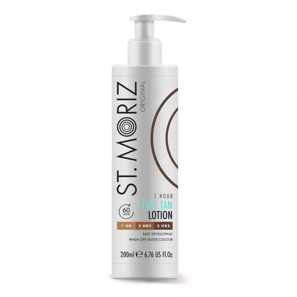 Лосьон-автозагар St. Moriz Original 1 Hour Fast Tan для тела с быстрым эффектом, без разводов, 200 мл