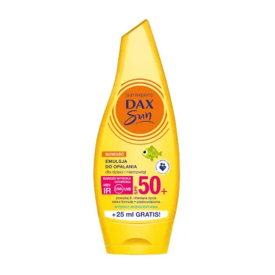 Эмульсия солнцезащитная DAX Sun SPF 50+ для детей и младенцев, 175 мл
