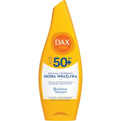 Эмульсия солнцезащитная Dax Sun SPF 50+ для чувствительной кожи тела, 160 мл