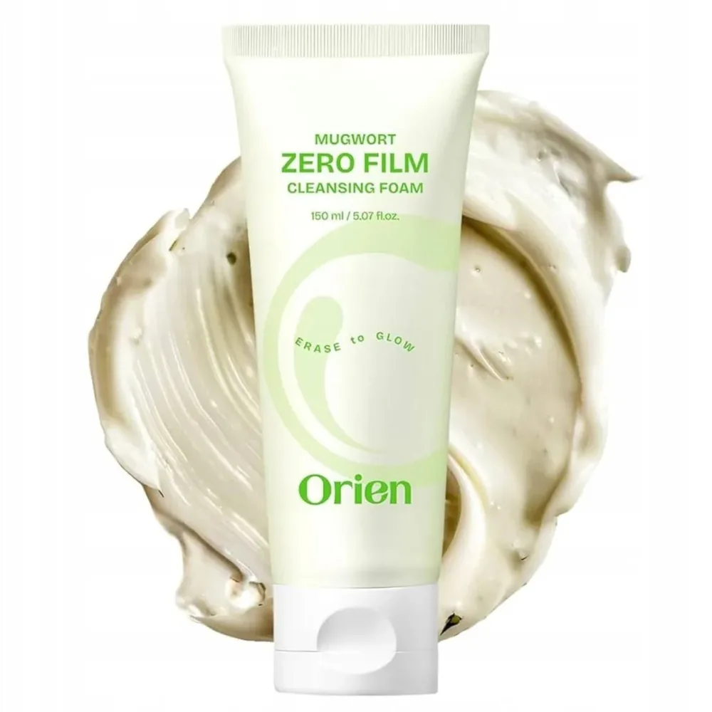 Средство для умывания Orien Mugwort Zero Film Cleansing Foam пенка для лица с полынью, деликатное очищение, 150 мл