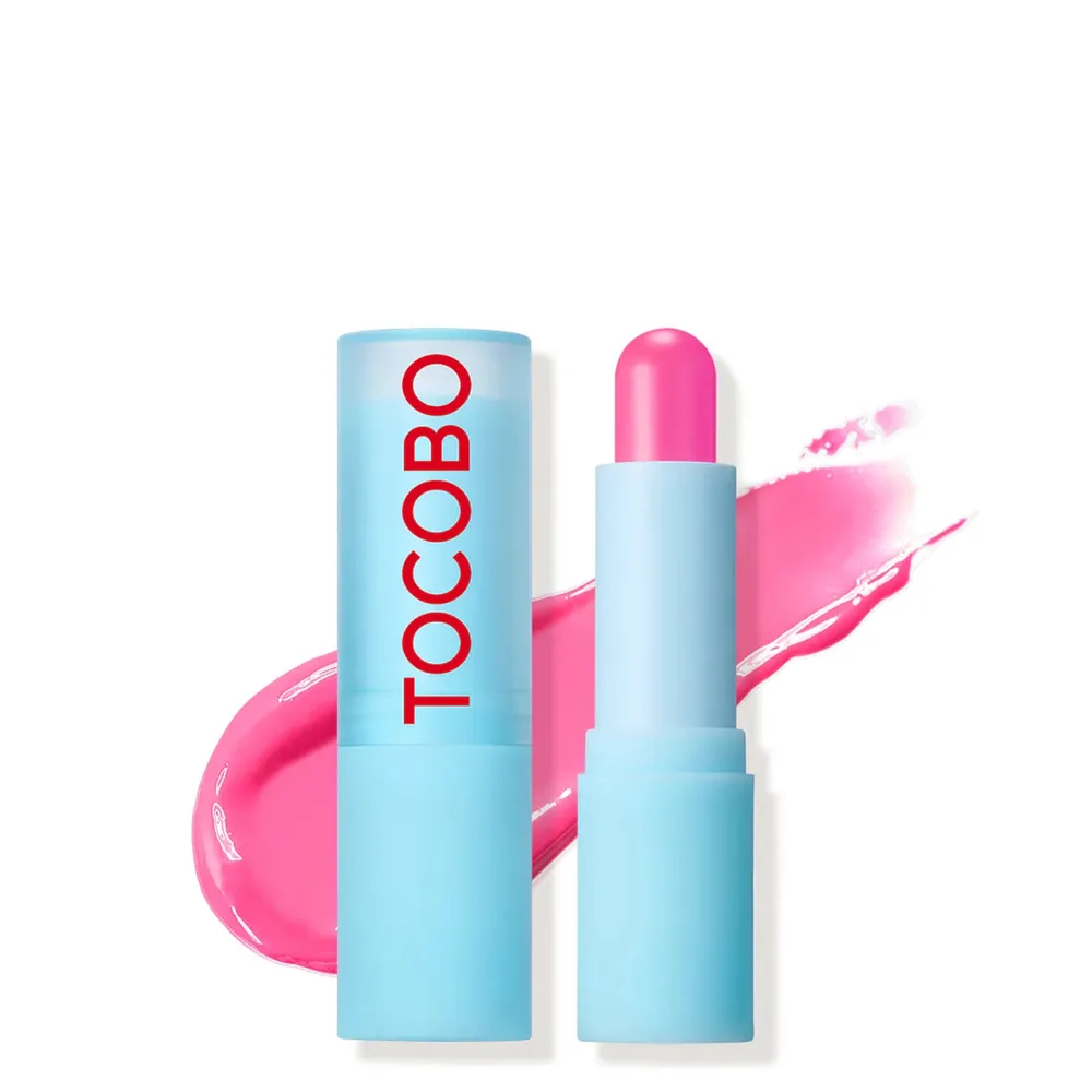 Бальзам для губ TOCOBO Glass Tinted 012 Better Pink оттеночный с глянцевым финишем, 3,5 г