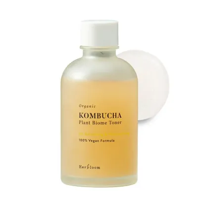 Тоник для лица Herbloom Kombucha Plant Biome Toner восстанавливающий с ферментом комбучи и гиалуронатом, для всех типов кожи, 150 мл