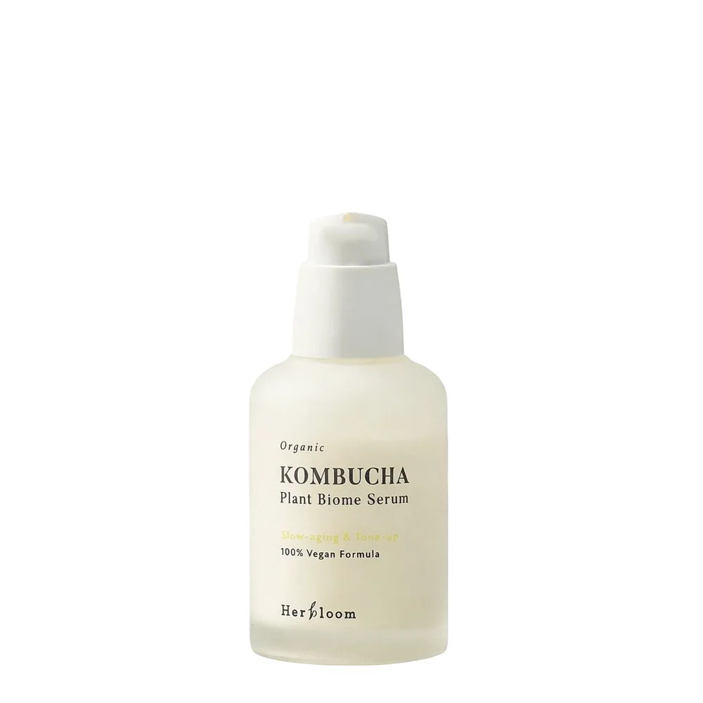 Сыворотка для лица Herbloom Kombucha Plant Biome Serum питательная с ферментом комбучи и центеллой, для всех типов кожи, 50 мл