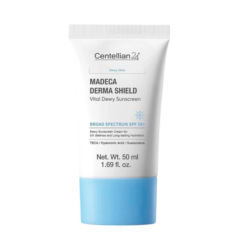 Крем солнцезащитный Centellian24 Madeca Derma Shield увлажняющий с мадекассосидом SPF50+ PA++++, 50 мл
