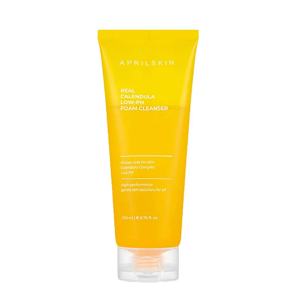 Средство для умывания APRILSKIN Calendula Low-PH Foam Cleanser пенка с календулой и низким pH, 200 мл