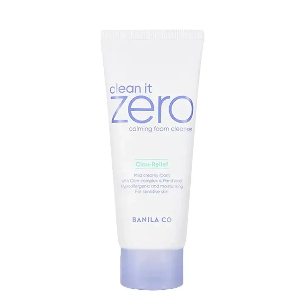 Пенка для умывания Banila Co Clean it Zero Calming Foam Cleanser успокаивающая с центеллой и мадекассосидом, для чувствительной кожи, 150 мл
